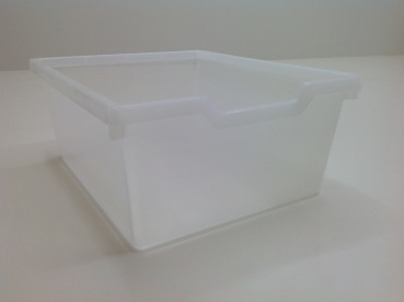 Kunststoff-Box Gratnells transparent BxHxT 31,2x15x37,7cm